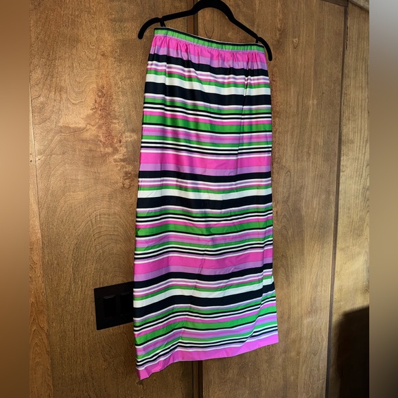 Vintage Designer Givenchy Silk Maxi Skirt - Picture 2 of 12